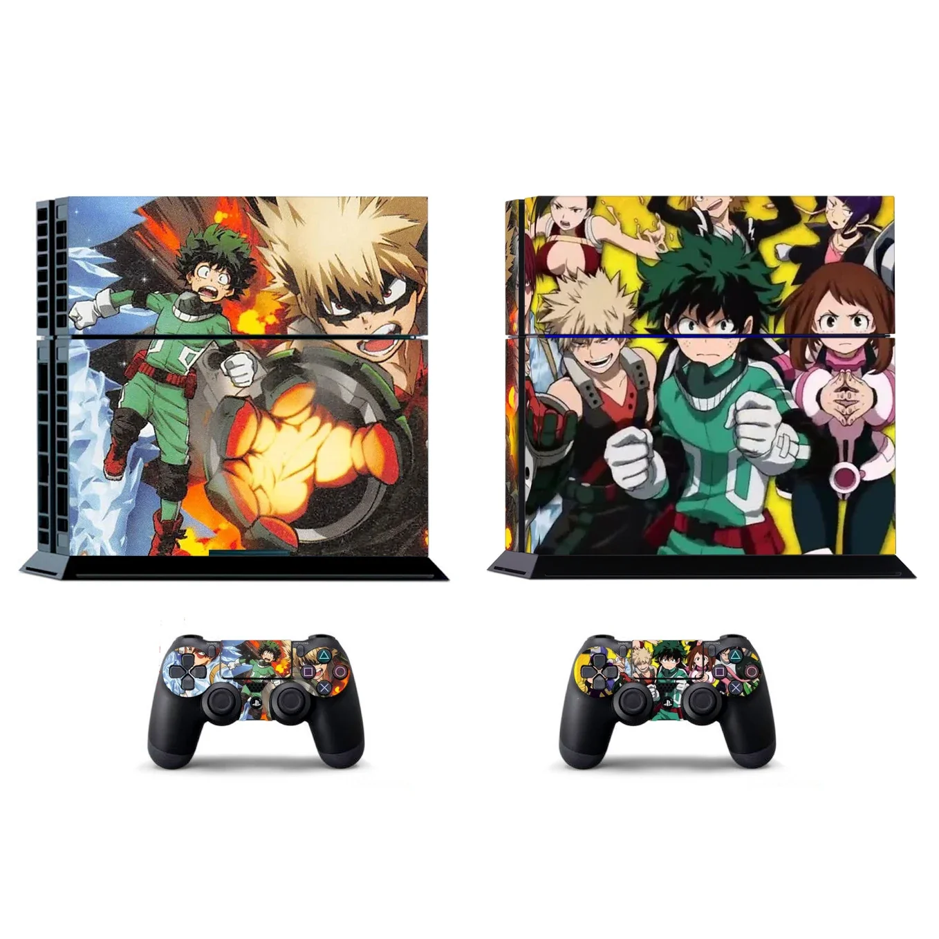 2707 สติกเกอร์ผิวไวนิลสําหรับ Sony PS4 PlayStation 4 และ 2 controller สกินสติกเกอร์