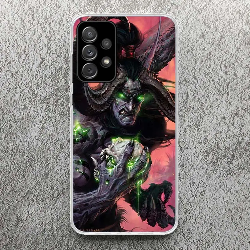 W-World Of W-Warcraft W-Wow Phone Case For Samsung Galaxy A51 A50 A71 A70 A41 A31 A21S A10 A20E A30 A40 A6 A7 A8 + A9 Soft Silic