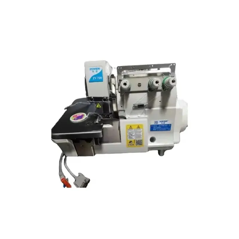 ZY700-3D Zoyer 3-thread High-speed Overlock Sewing Machine For Logo Sewing With Thread Trimmer