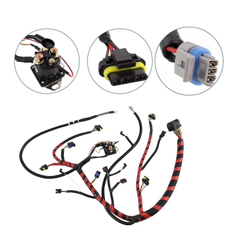 AU04 -For Ford F-250 F350 Before 5/12/1997 7.3L Diesel W/O Cali Engine Wiring Harness F7TZ-9A451-CA, F7TZ9A451CA