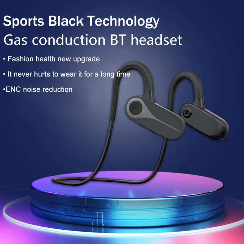 Bluetooth5.3 Headset B8 Neckband Headphones Air Conduction TWS Sports Earphones True Wireless Earbuds With Mic For Phone