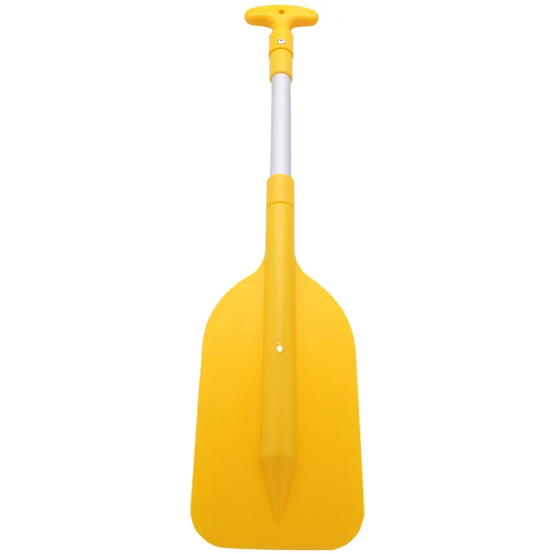 

ELOS-3Pcs Telescopic Paddle Portable Collapsible Adjustable Aluminum Alloy Oar Safety Boat Accessories