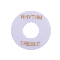 Pierścień przełącznika rytmu/prucia dla gitary Gibson Les Paul Trójbiegowa płyta ochronna przełącznika Kolory pierścienia wyboru