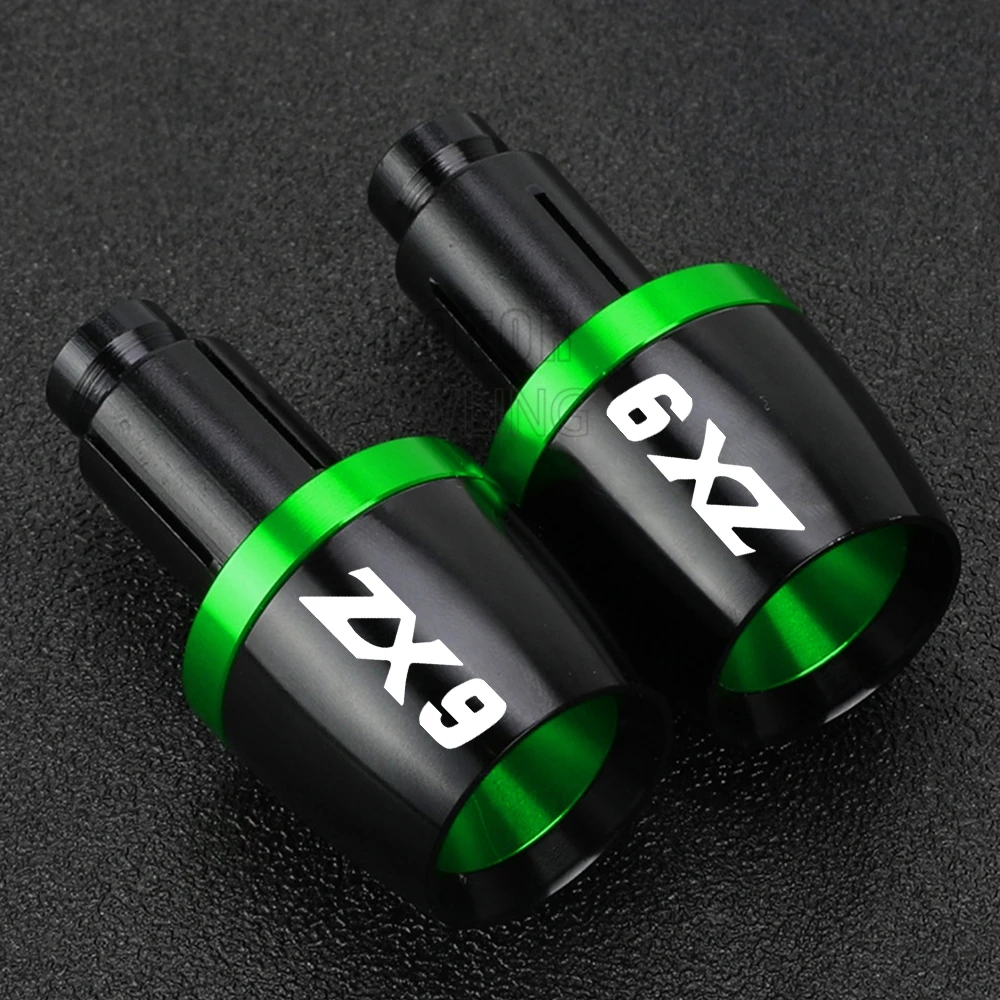 Motorcycles FOR KAWASAKI ZX9 ZX6 ZX6R ZX6RR ZX7R ZX7RR ZX10R ZX14R All Year Handlebar Grip Bar Ends Cap Counterweight Plug Slide