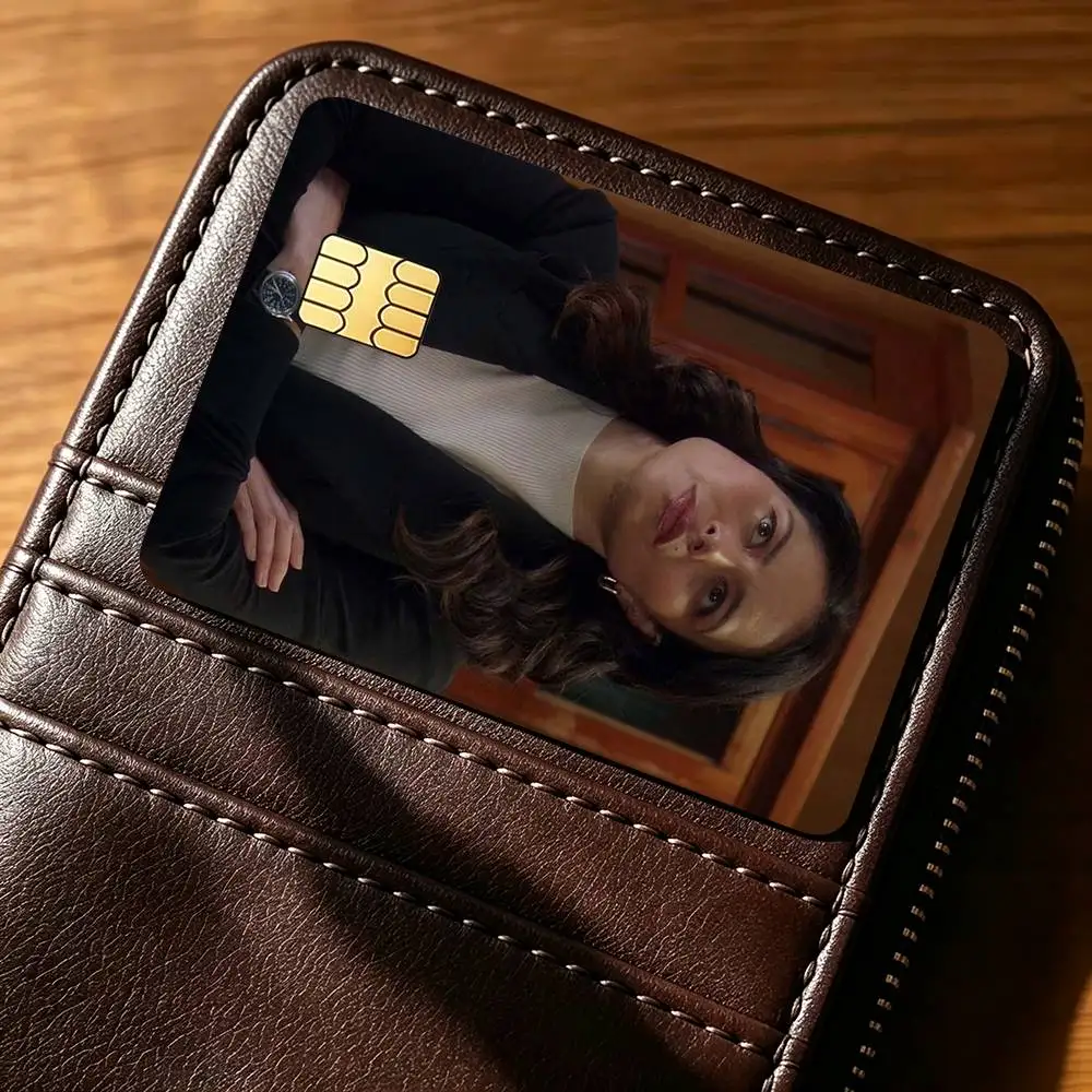 T-The Rookie TV Show Credit Card HD Stickers Small Chip Waterproof Sticker Game Card Decal Gift