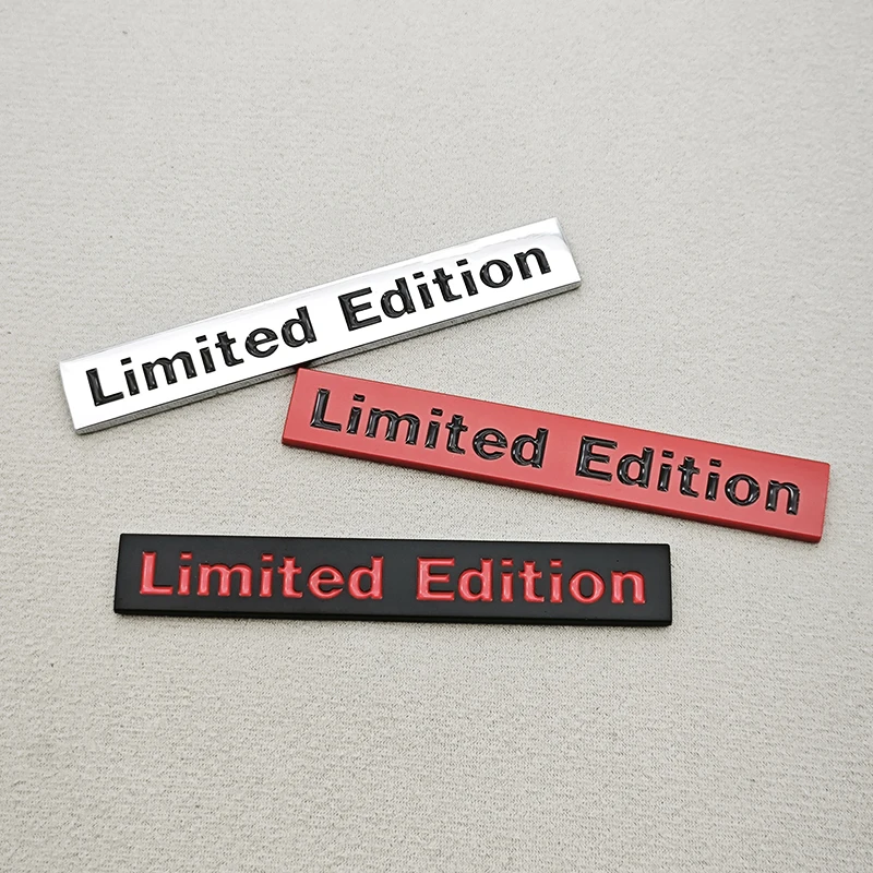 ثلاثية الأبعاد طبعة معدنية محدودة شعار شعار شارة سيارة ملصق مائي لسيارات BMW أودي هوندا كاواساكي أوبل هيونداي فورد العالمي اكسسوارات #2