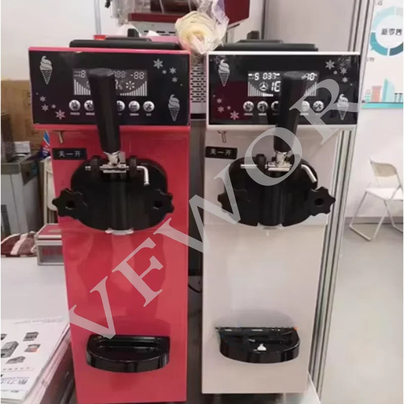 Commercial Single Head Ice Cream Machine Make Soft Ice Cream for Cafe bar Restaurant