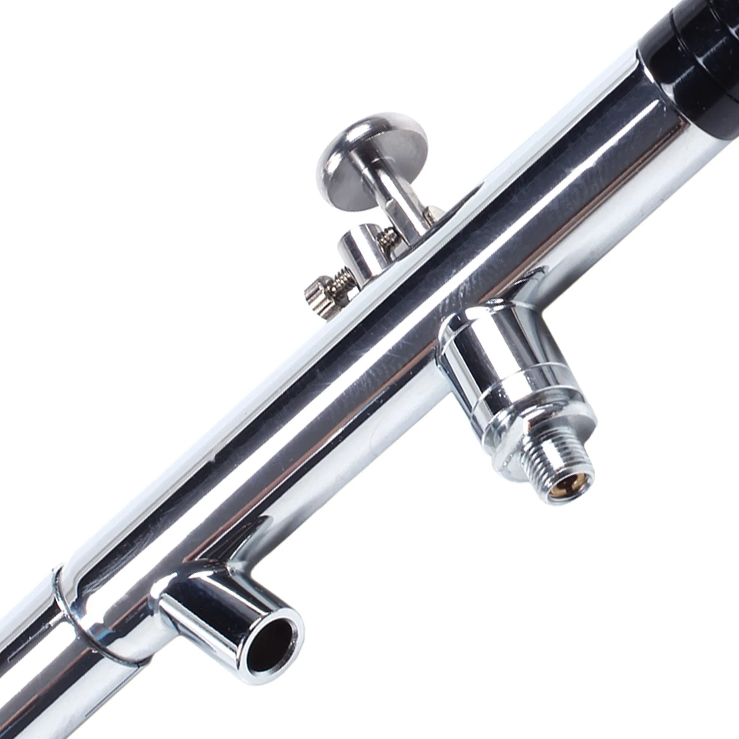 AEA9-Siphon Feed-Kit de aerógrafo de doble acción, herramienta de pulverización, cepillo de aire para maquillaje, pintura artística de pastel, cuerpo temporal con un completo, 0,35 Mm