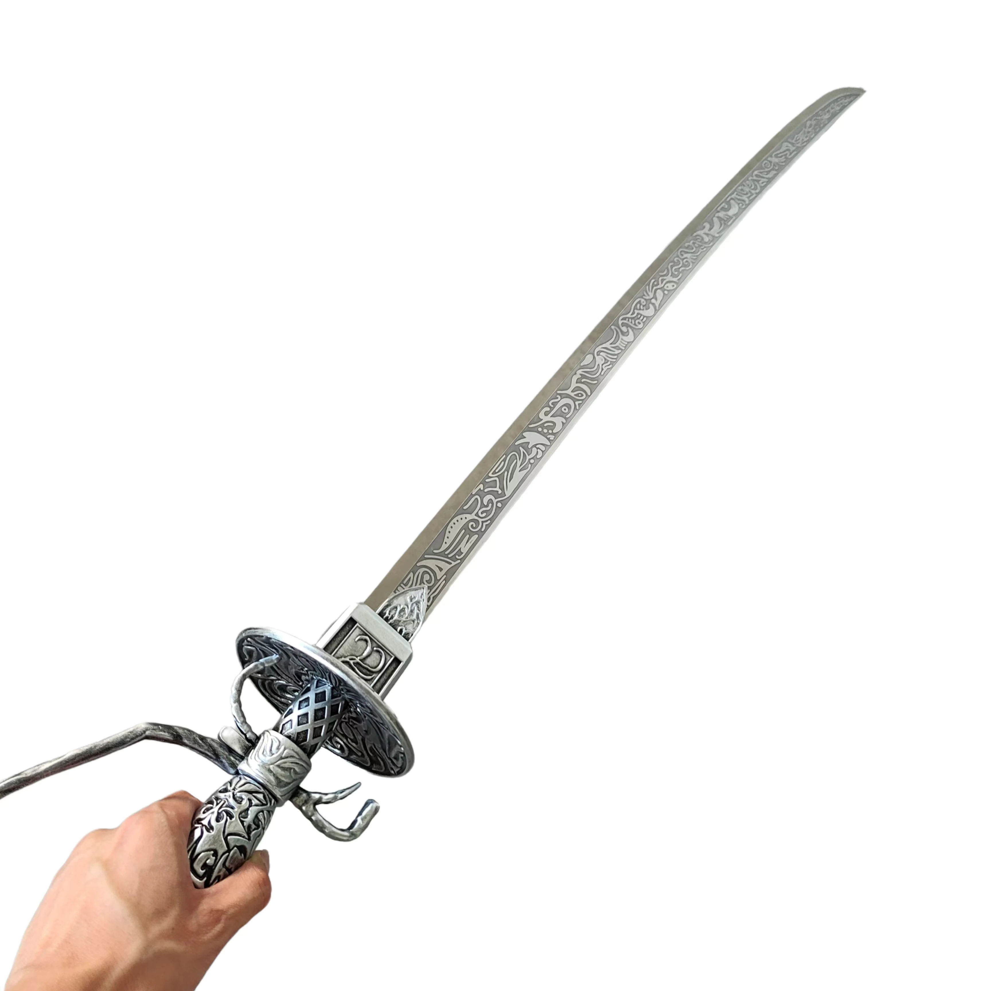 New Game Bloodborne Bloodborne Maria Rakuyo Sword Halloween Props Craft Weapon Model Cosplay Collection Birthday Gift 145cm