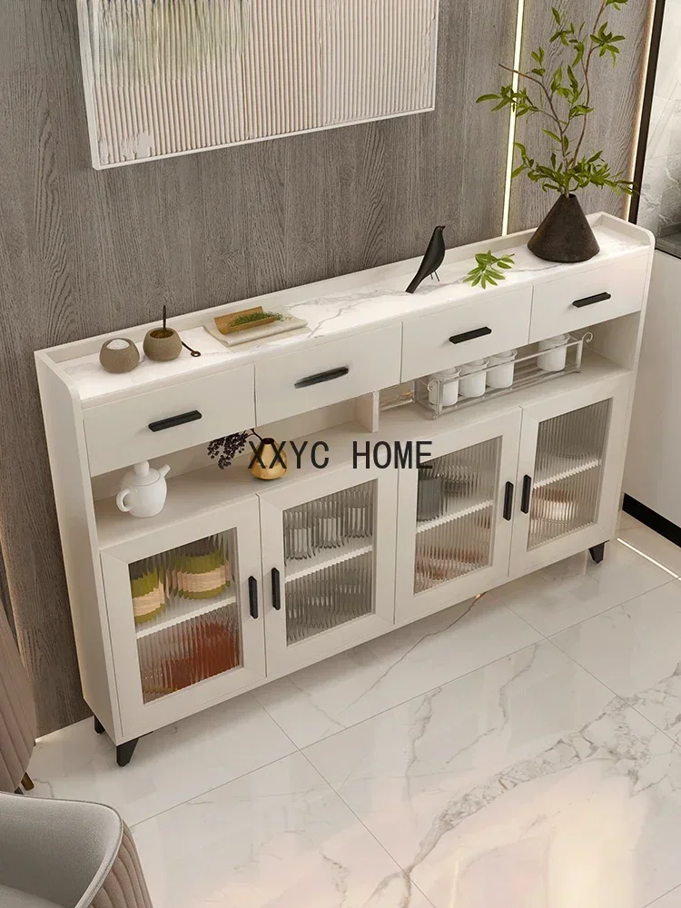 Sideboard Ultra-Thin 20cm Storage Cupboard Modern Tea Storage Cabinet Wine Cabinet