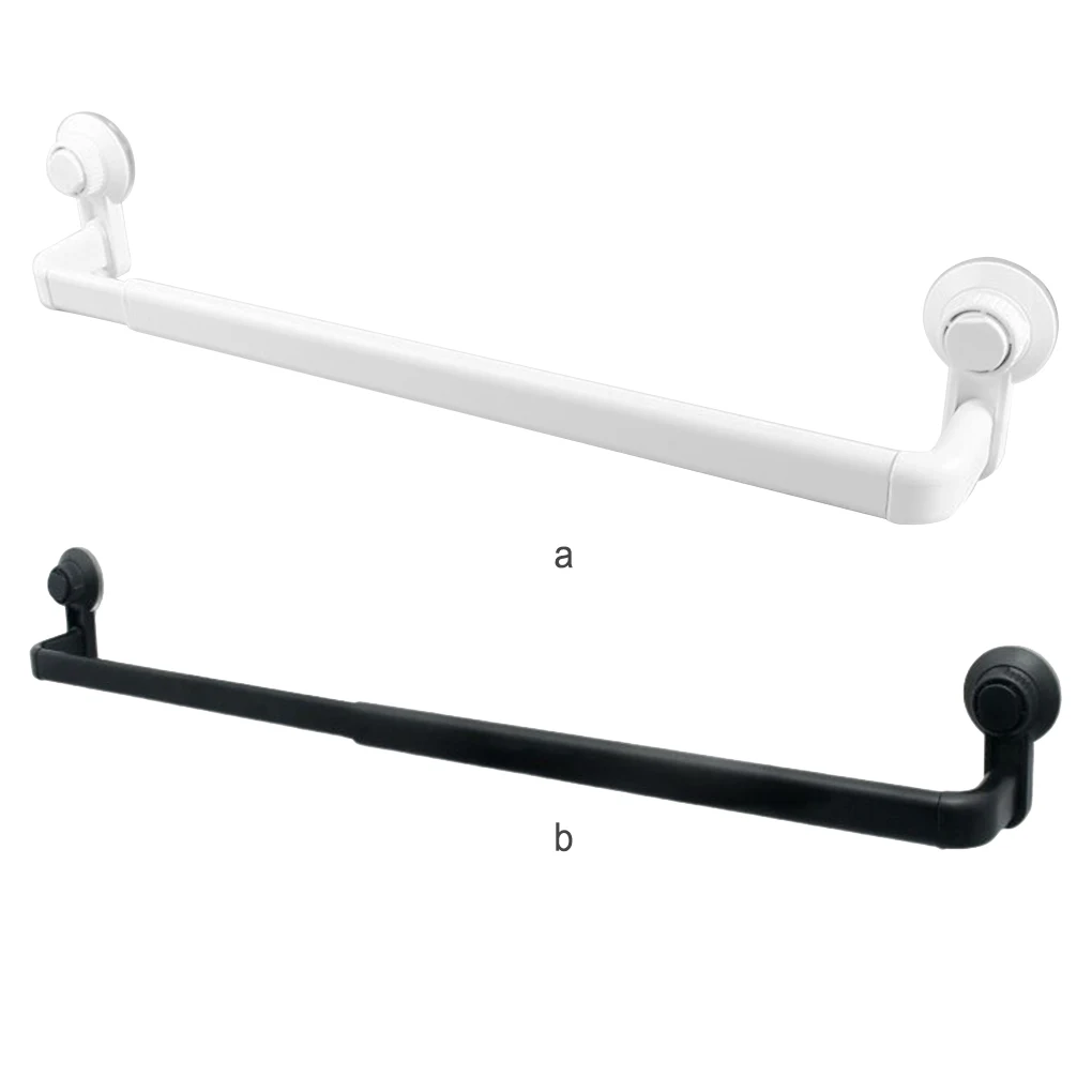 

Towel Bar Handy Installation Storage Rod Craftsmanship Towels Rack White