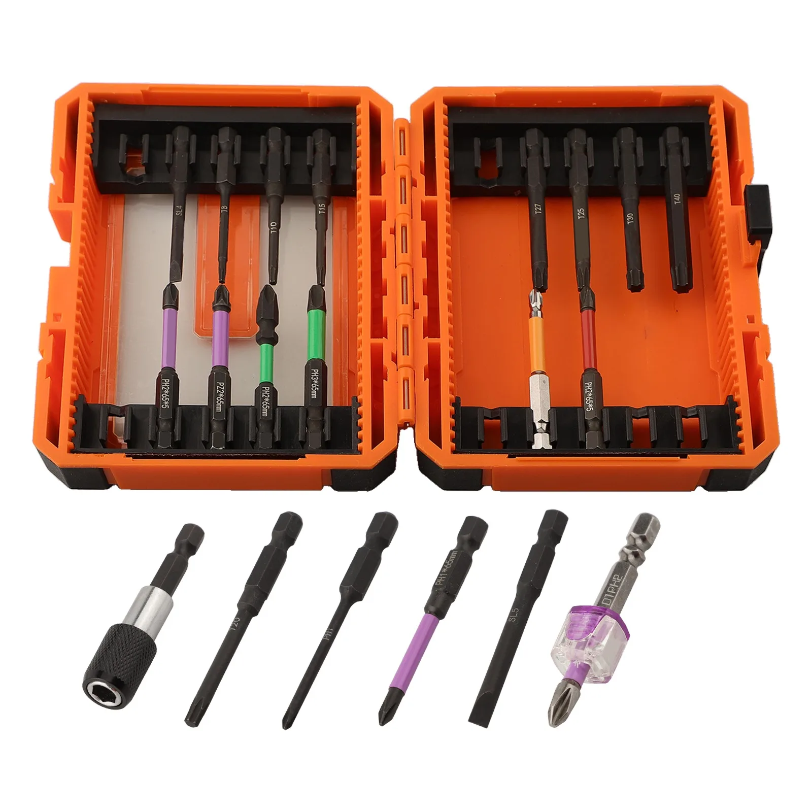 

Electric Screwdriver DIY Repair Tools Bit Extension Rod: 50mm/1.96'' Tool Kit 20 Pcs Screwdriver Bits Bit Extension Rod