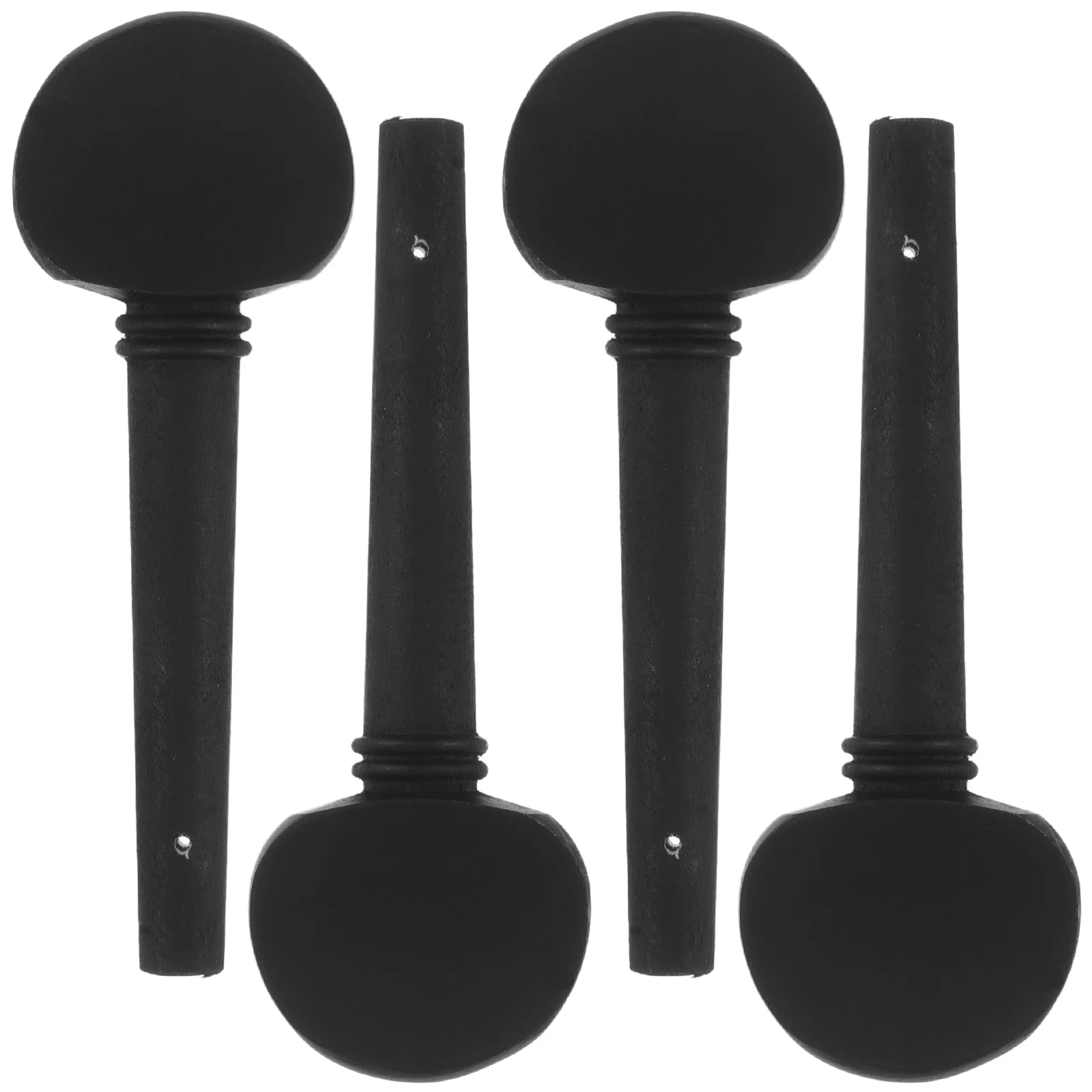 4Pcs Imitation Ebony Cello Tuning Pegs Replacement Parts Durable Smooth Tuning Enhance Performance Music Accessories