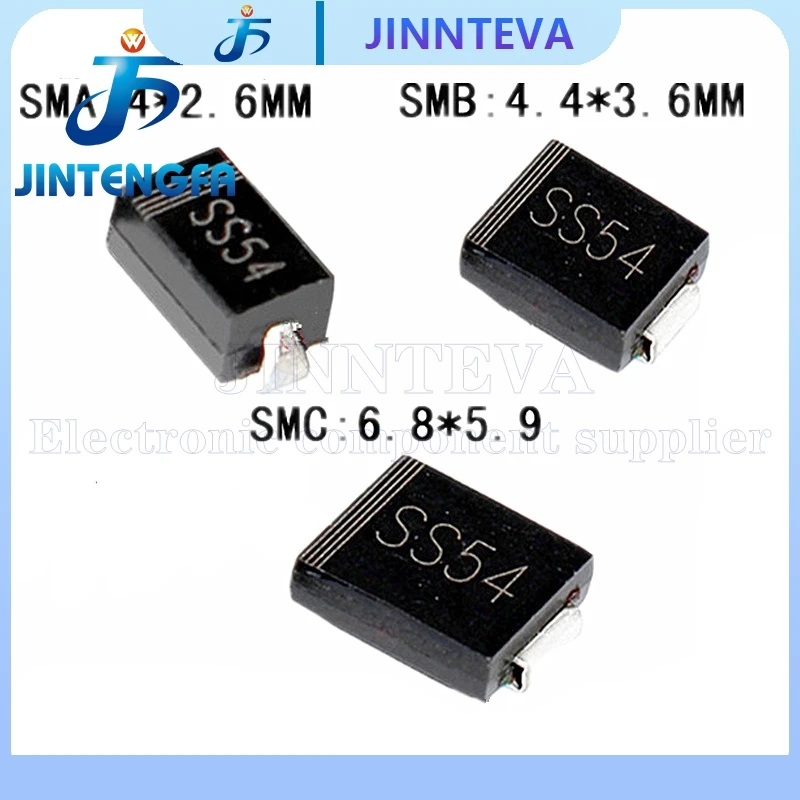 

2000 шт. SS54 SS56 SS510 SR540 SR560 SR5100 5A 40 В 60 В 100 В SMA DO-214AC SMD диоды Шоттки