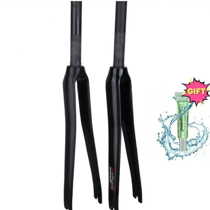 Bicycle Front Fork All Carbon Fiber Road Carbon Fiber Hard Fork 700C Road Front Fork Dead Flying Front Fork