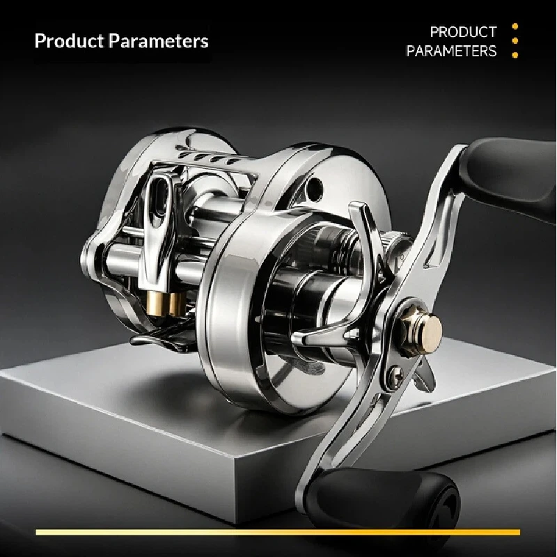 Haut Ton Dc Metal Fishing Reel Long Casting Anti Backlash Universal Micro Lure High Pressure Anti Interference For Adult Anglers