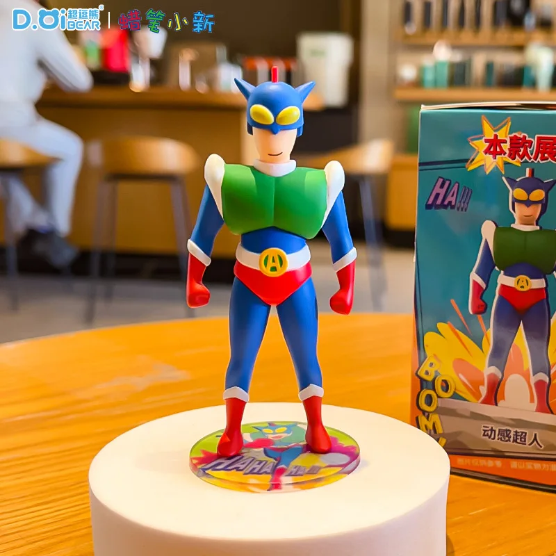 Miniso Crayon Shin Chan Blind Box Cartoon Desktop Auto Decor Kantoor Decoratie Creatieve Trendy Speel Desktop Decor