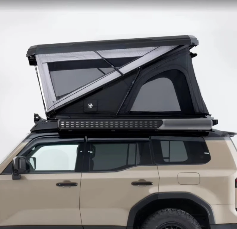 New Trend Automatic Pulley Set Pop-up Air Inflatable Mattress Spacious Patented Structural Design Car Rooftop Tent