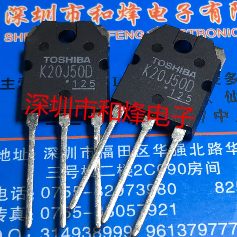 5PCS-10PCS K20J50D TK20J50D  TO-3P 500V 20A   Really Stock Best Quality In Stock Fast Shipping