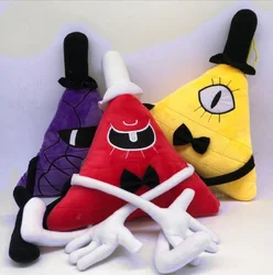 New 28cm Bill Cipher stuffed Doll Christmas Birthday Gift for Kids Children Cartoon anime games surrounding toys doll