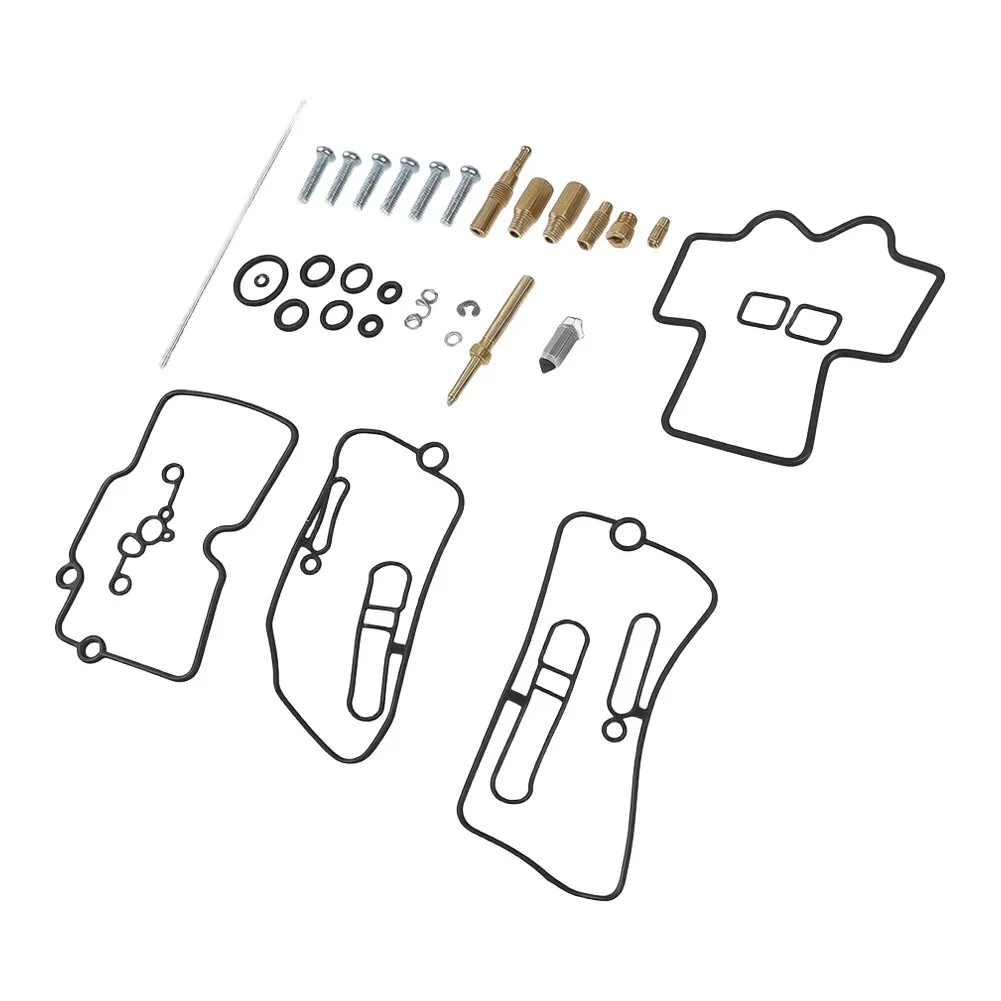 Carburetor Overhaul Kit Designed for Keihin for fcr 28MM through 41MM with Gaskets O Rings Jets and Related Sealing Elements