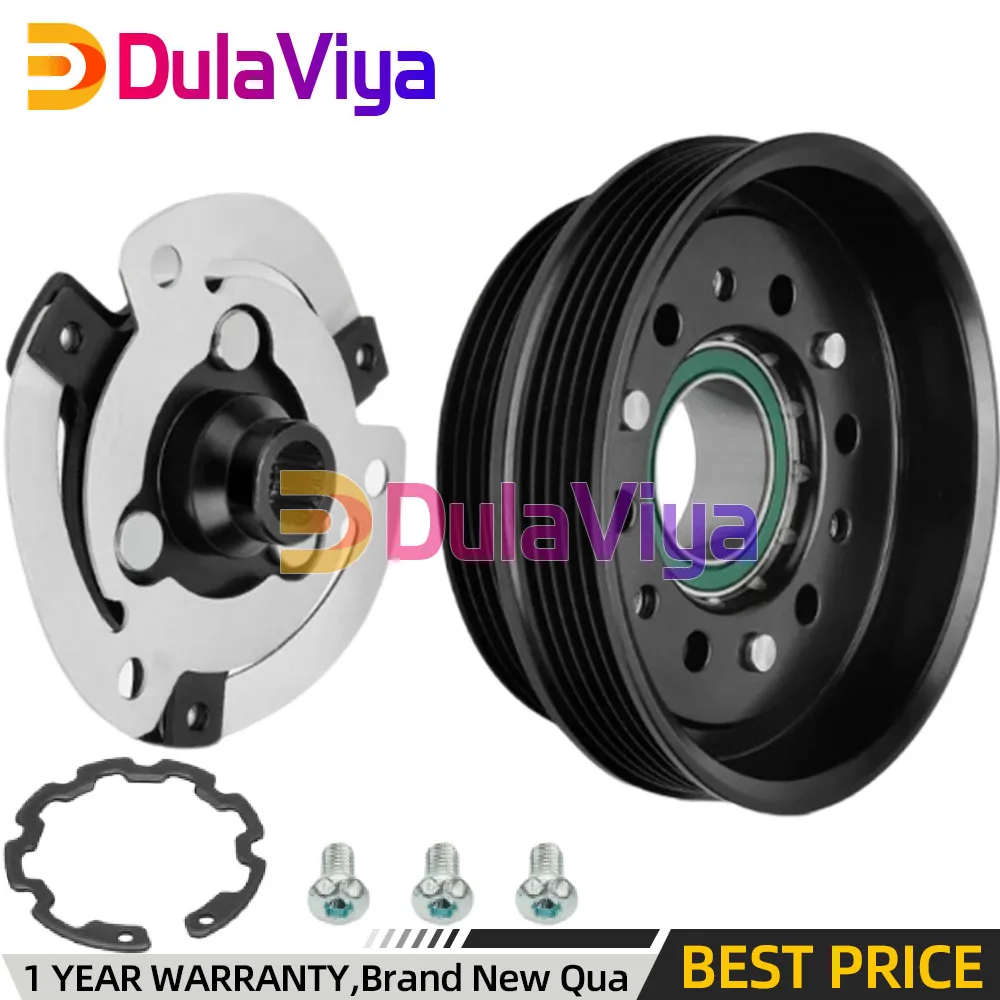 AC A/C Compressor Clutch Kits For Volkswagen VW Jetta 05-16 Passat 12-14 Golf Beetle Clutch Maximum Diameter 130MM