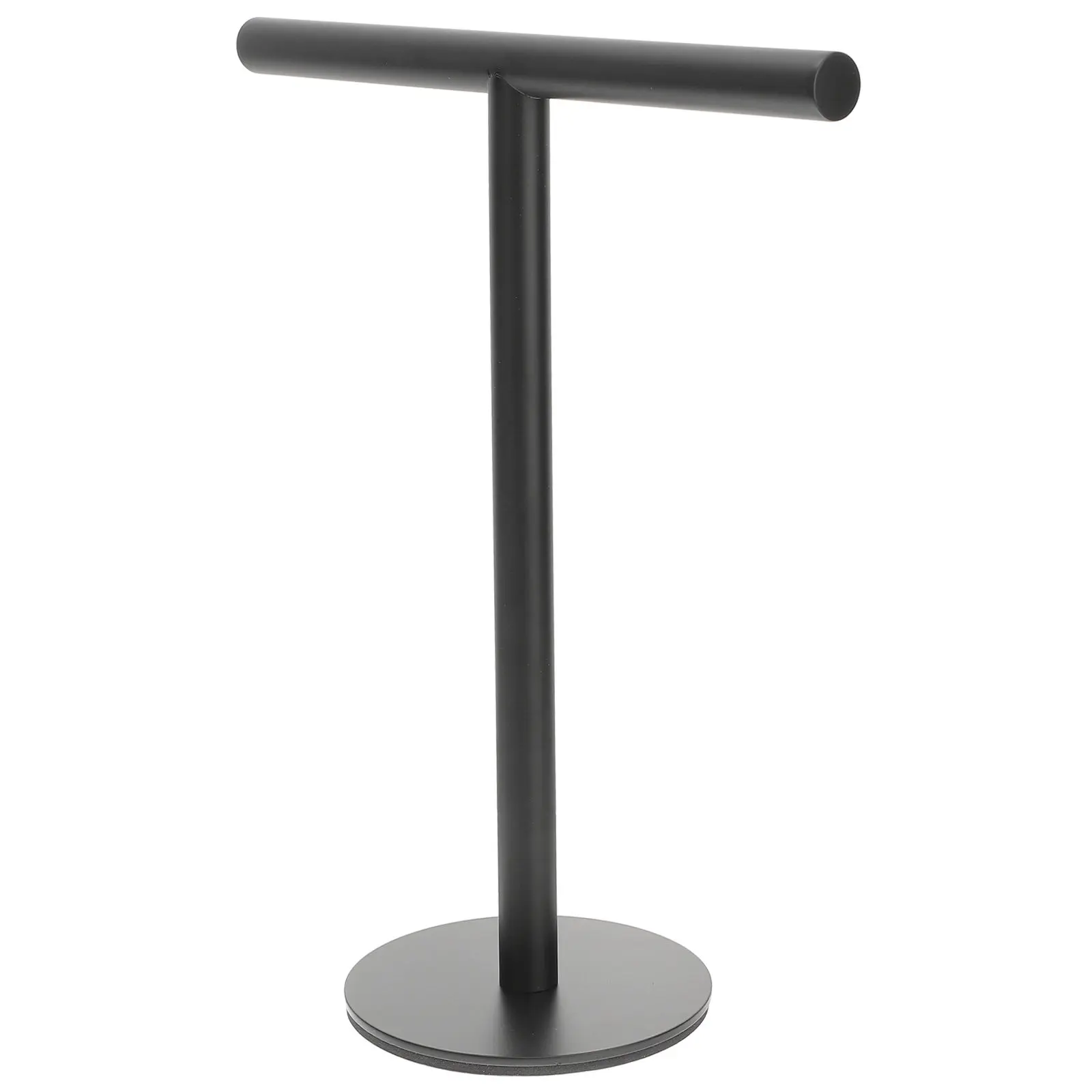 

Standing Towel Rack Stainless Steel T-Shape Countertop Organizer for Bathroom Kitchen Space Saving Vertical Towel Holder Stand