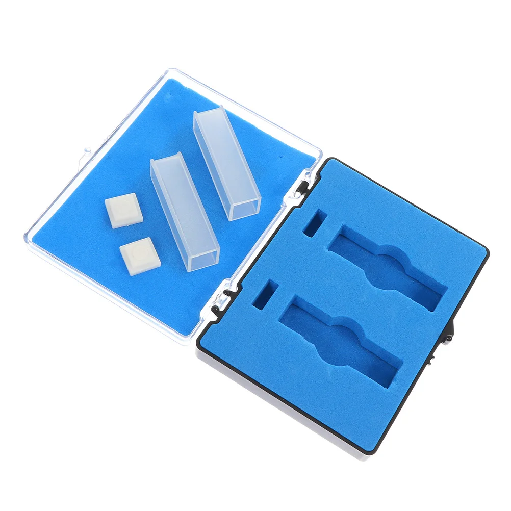 

2 Pcs Plastic Cuvette Cell Quartz Cuvettes Laboratory Spectrophotometer Optical