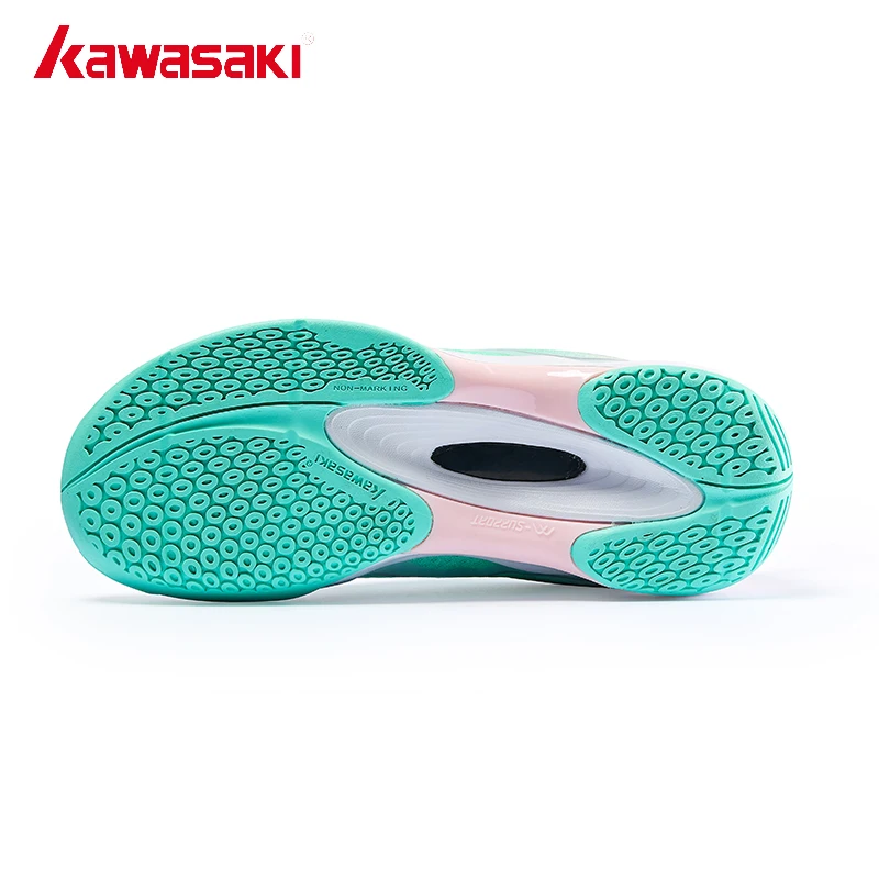 Kawasaki Honoer Series A2301 Women\'s Sports Shoes Sneaker Fashionable Professional Anti-slip Badminton Racket Tennis Shoes