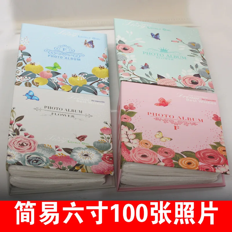 Customized Simple Photo Album 6 Inch Pages Insert Style Family Album Growth Commemorative Album Graduation Photo Book