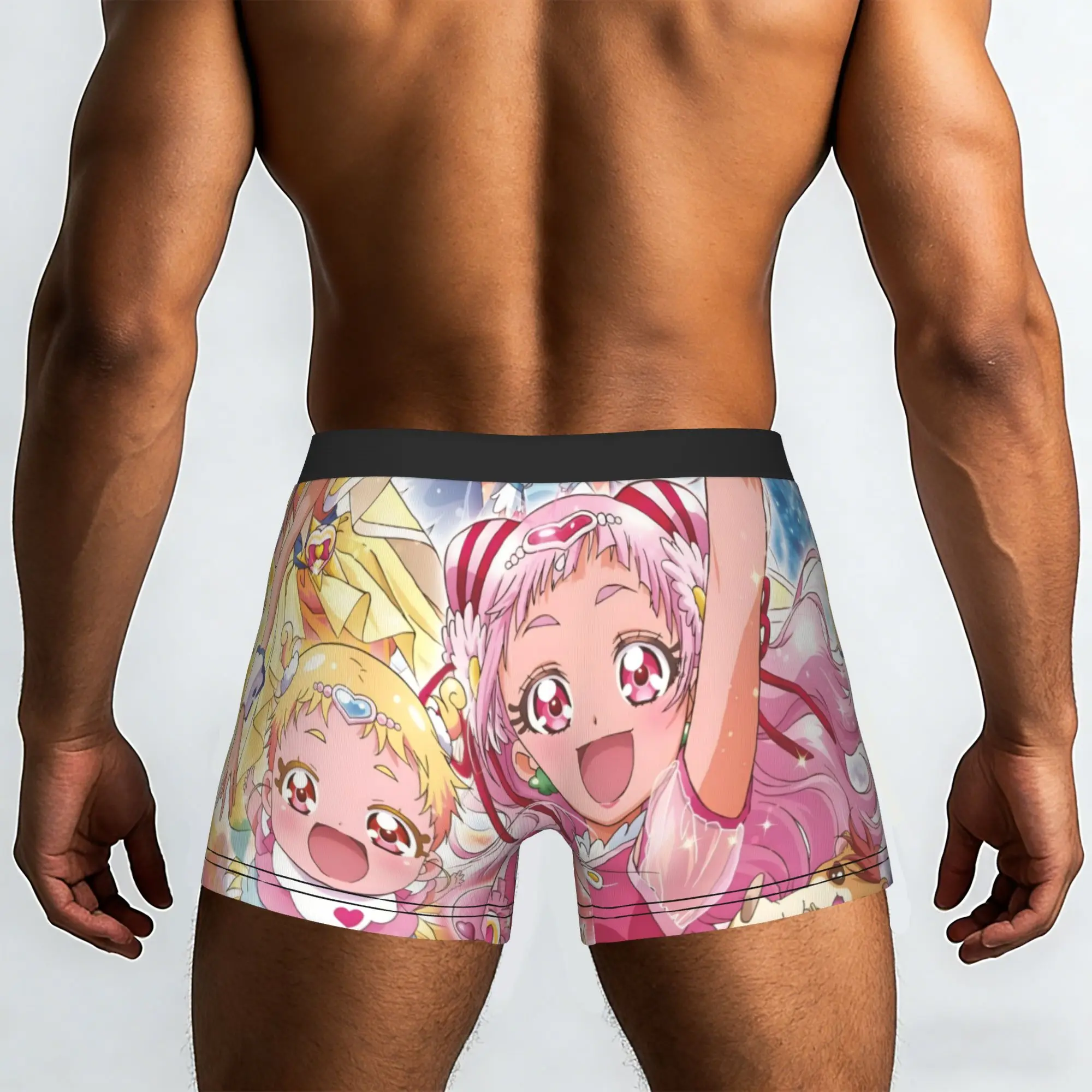 1piece Precure Cure Bless Underpants Breathbale Panties Male Underwear Print Shorts