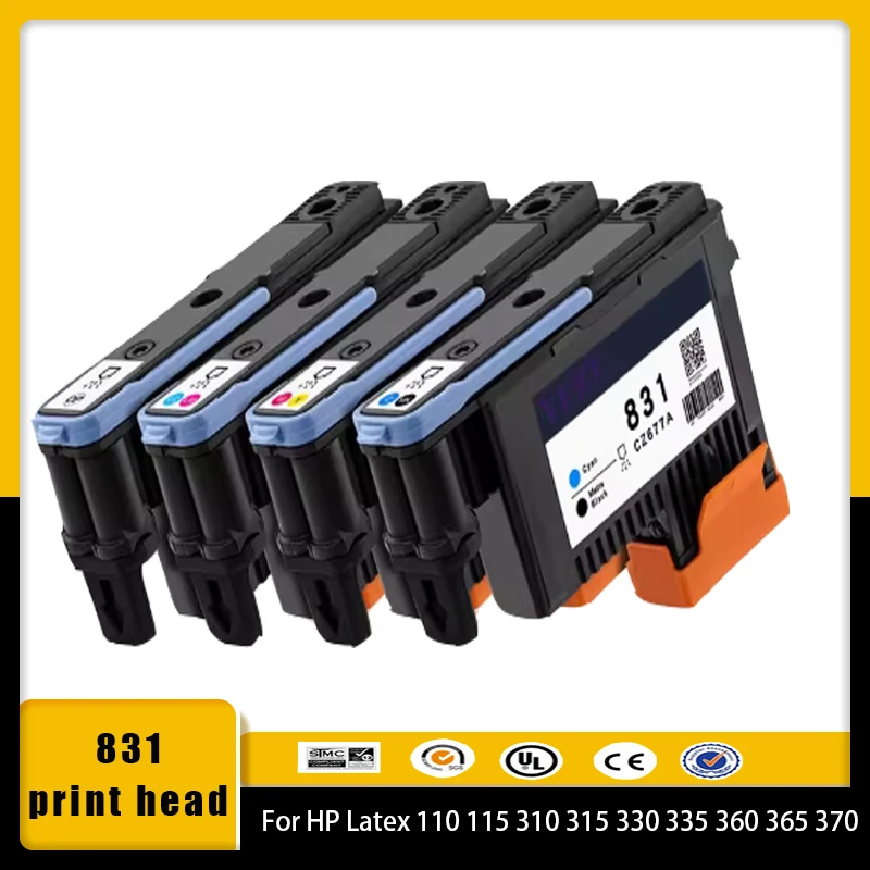 Vilaxh HP 831 HP 831 Lateks Baskı Kafası CZ677A CZ678A CZ679A CZ680A Baskı Kafası HP Lateks 110 115 310 315 330 335 360 365 370