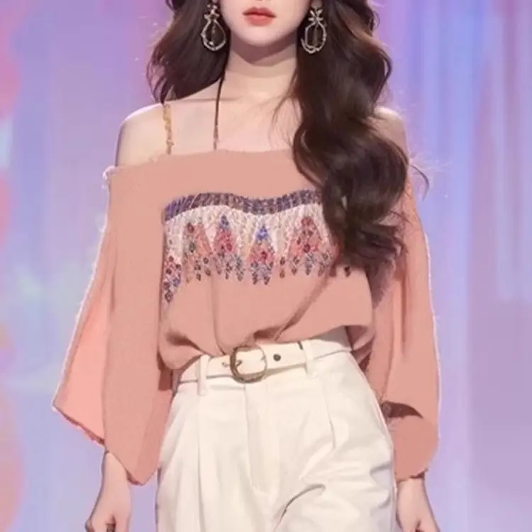 Korea Two Piece Trousers Set Sexy Tops Women Summer Slim Camis Tops Bodycon With Fashion Casual Soft Female