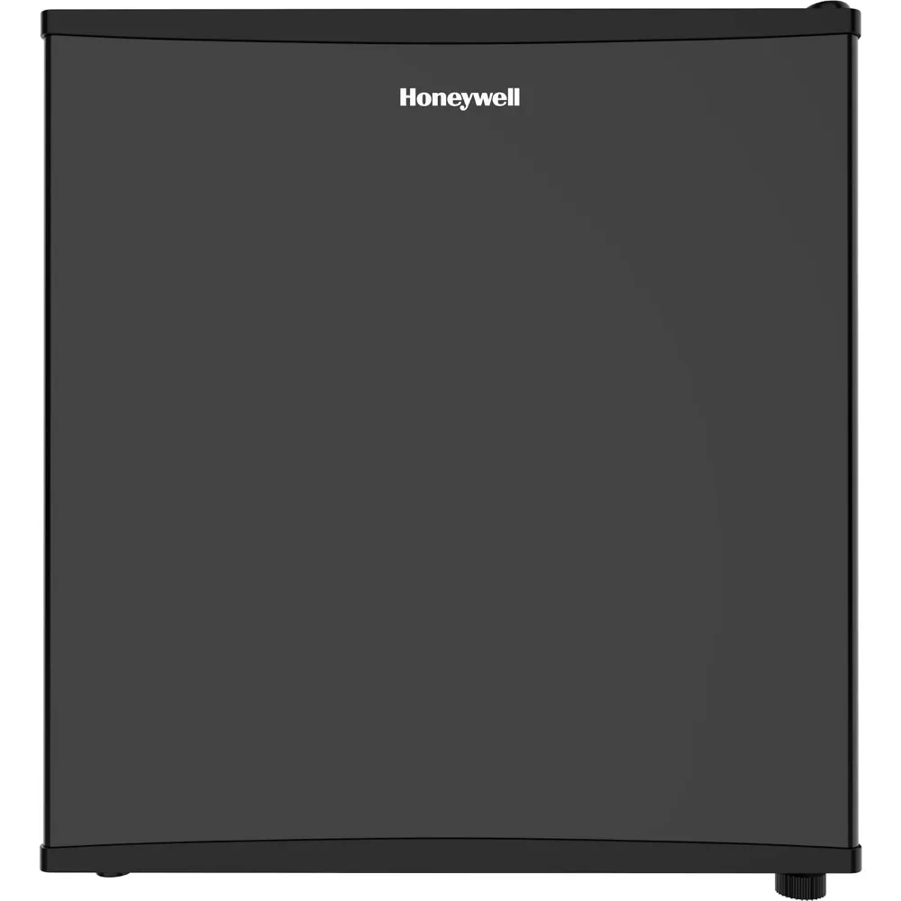 Compact Refrigerator 1.6 Cu Ft Mini Fridge with Freezer, Single Door, Low noise, for Bedroom, Office, Dorm with Adjustable Temp