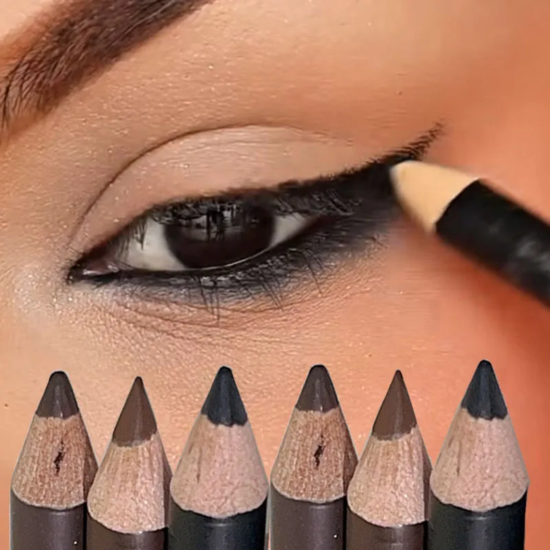 Microblading Eyeliner Kredka do Brwi Makijaż Trwały Matowy Czarny Brązowy Tatuaż Brwi Wodoodporny Tint do Brwi Kosmetyki Podkreślające