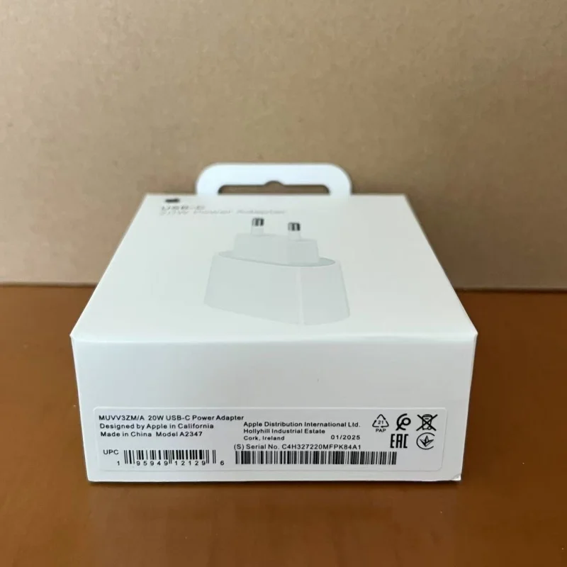 أبل الأصلي USB-C محول الطاقة 20 واط شحن سريع شاحن آيفون 17 16 15 14 13 12 برو ماكس زائد الهواء ميني #3