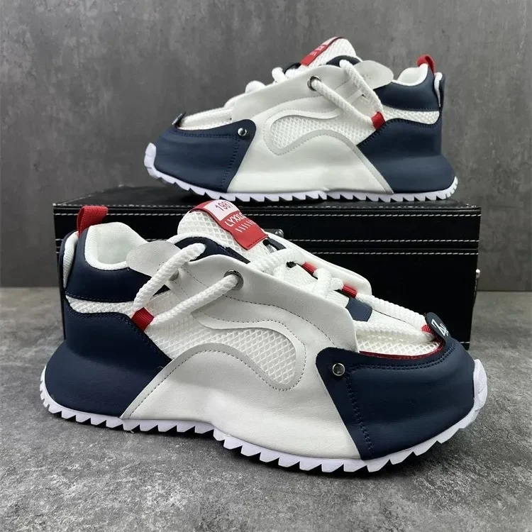 

Новинка 2025, классические мужские кроссовки на толстой подошве, износостойкие повседневные кроссовки на мягкой подошве, Zapatillas Deportivas 39-48