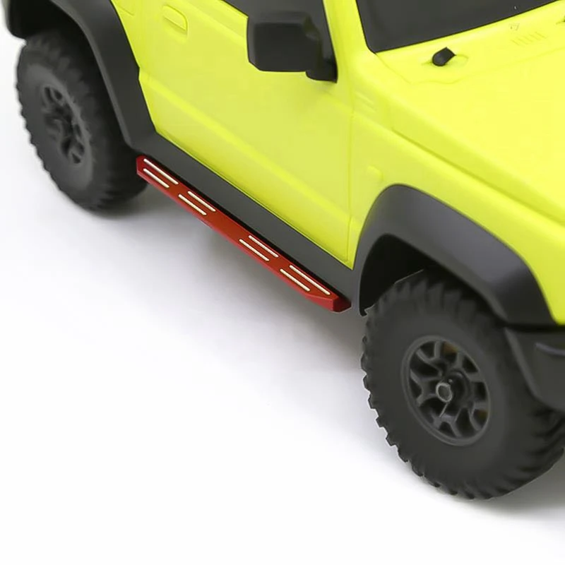 金属製サイドペダルスライダー,リモートコントロールカーパーツ,アップグレードアクセサリー,Xiaomi,Suzuki,Jimny,1:16に適しています