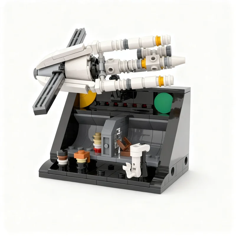 712pcs MOC Legends Vol.4 Project Hail Mary Firefly Battlestar Galactica — 3 Dioramas Space Model Building Blocks Architecture