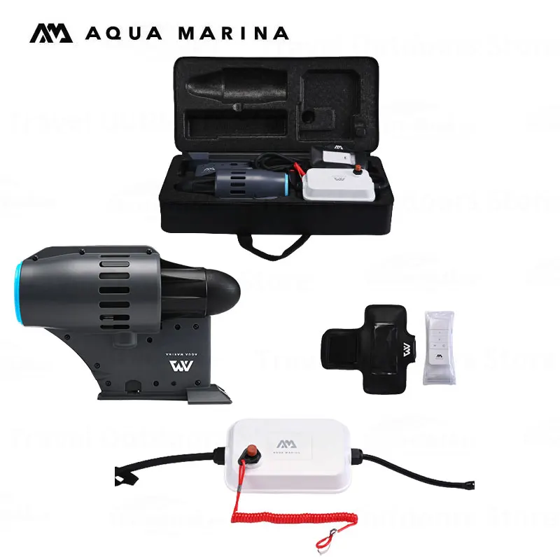 AQUA MARINA Electric Motor Power Fin For Kayak SUP Surfboard Paddle Board Stand Up Surf Push Motor Fishing Surfboard Propeller