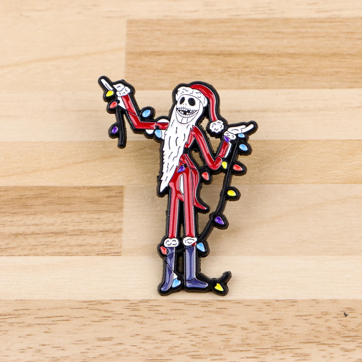 

Halloween Skeleton Enamel Pin Christmas Badges on Backpack Women's Brooches Hat Lapel Pins Cosplay Accessories Toys Gifts