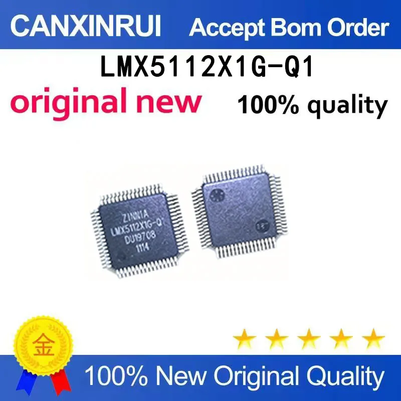 

(5-100 pieces)New stock LMX5112X1G-QI LMX5112X1G-Q1 QFP64
