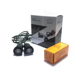 JXF araba ışıkları sinyal dekoratif DFM JAC lada aksesuarları styling 2 adet Led stil karşılama kapı projektör lazer hayalet gölge