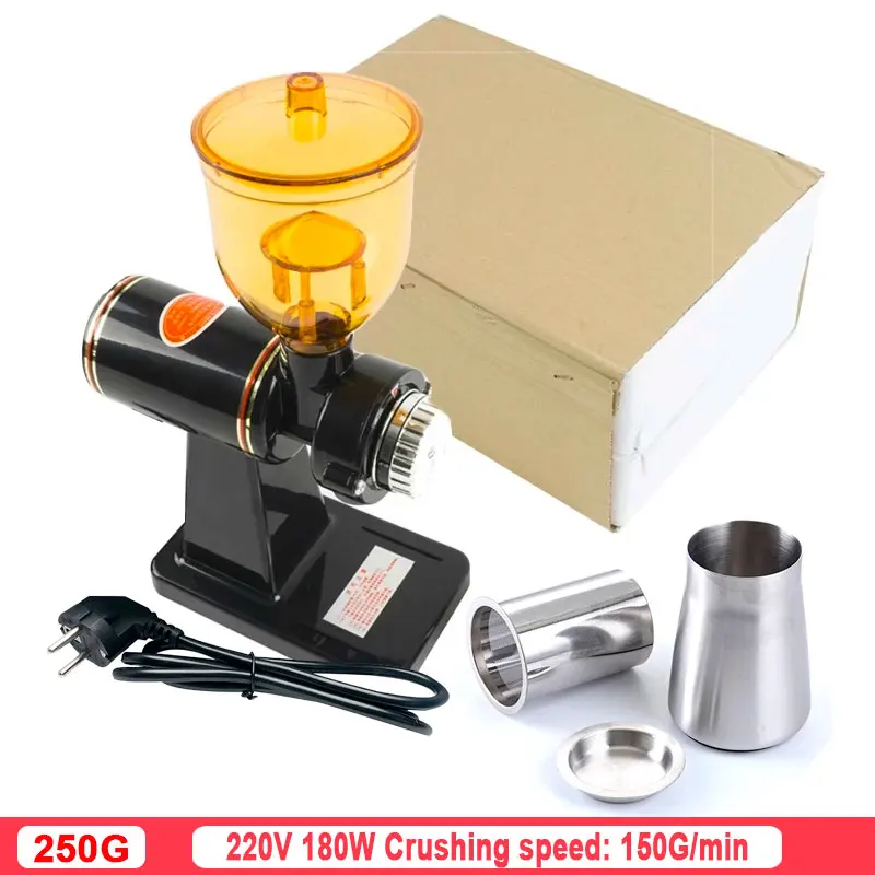 

220V Electric Grinder Household Coffee Grinder Grinder Small Commercial Ltalian grinder Round Blade
