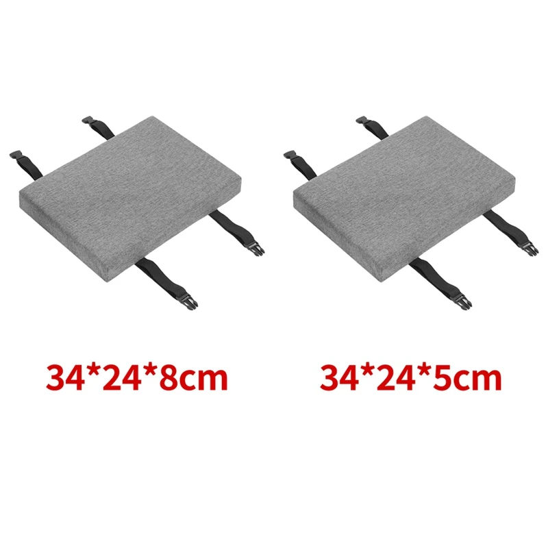 

ABKO-2Pcs Студенческая подушка для стула, квадратный табурет, утолщенная подушка для сидячего стула.