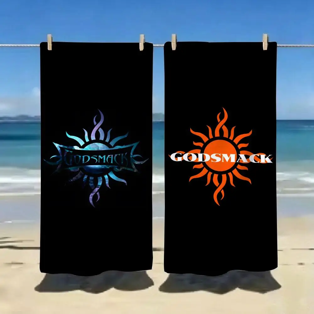 Hardcore Band LOGO G-GodsmackS Towel ultra-fine fiber quick drying absorbent bath towel, outdoor swimming sports towel
