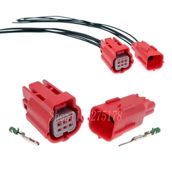 1 Set 6 Pin MWTRB-06-1A-R MWTPB-06-1A-R Car OBD Diagnostic Plug Automobile Waterproof Small Current Cable Socket