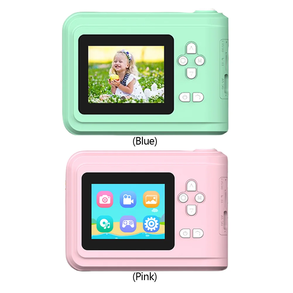 Câmera instantânea infantil 1080P com impressão de papel fotográfico Câmera de impressão térmica Carregamento USB Câmera de impressão instantânea para crianças de 3 a 12 anos