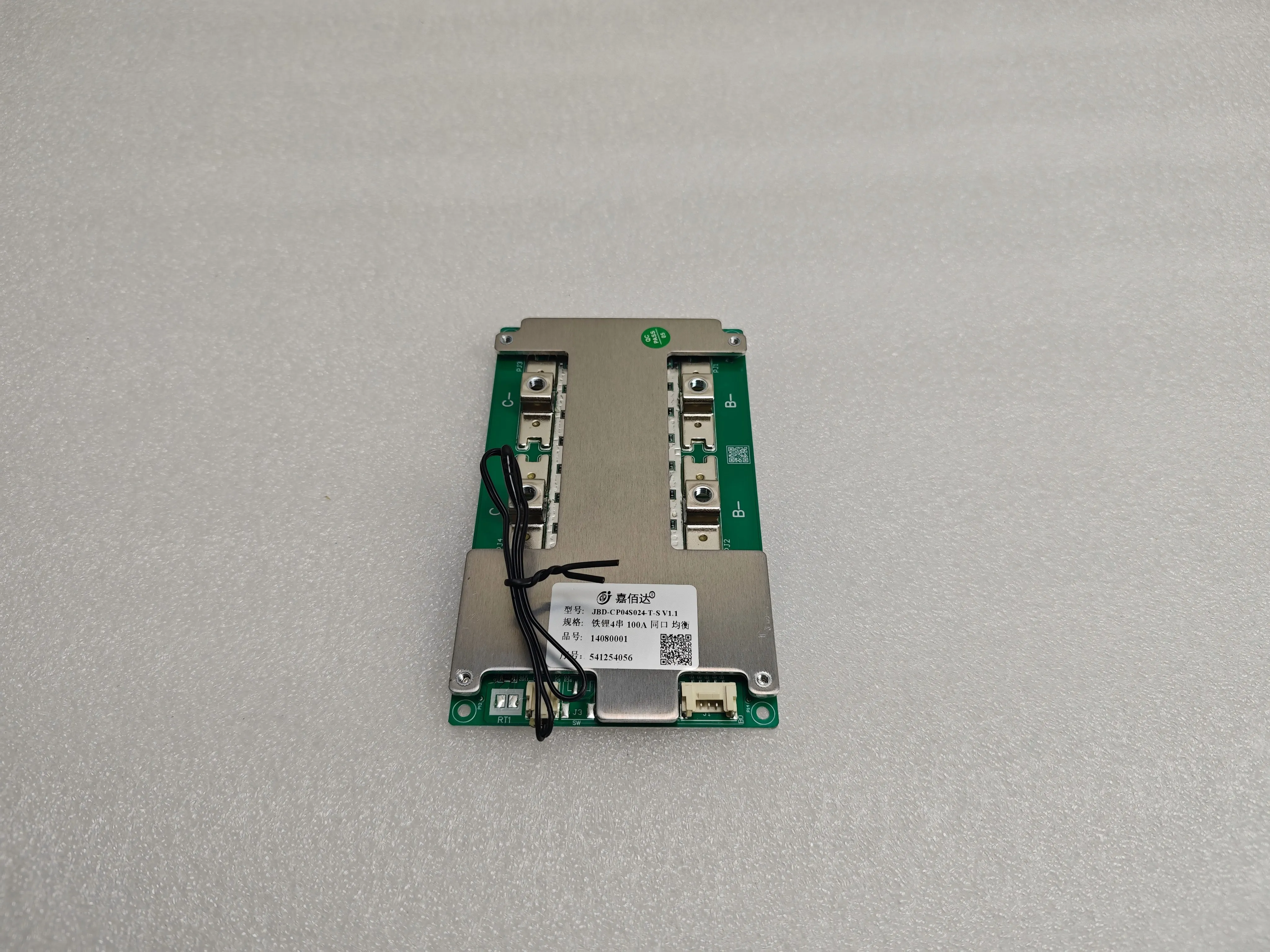 Zdjęcie 3: ZTEKBRI Domowy Akumulator Energetyczny Lifepo4 Litowo-Jonowy z BMS do Pakietu Solarnego 4S 100A DIY 12V