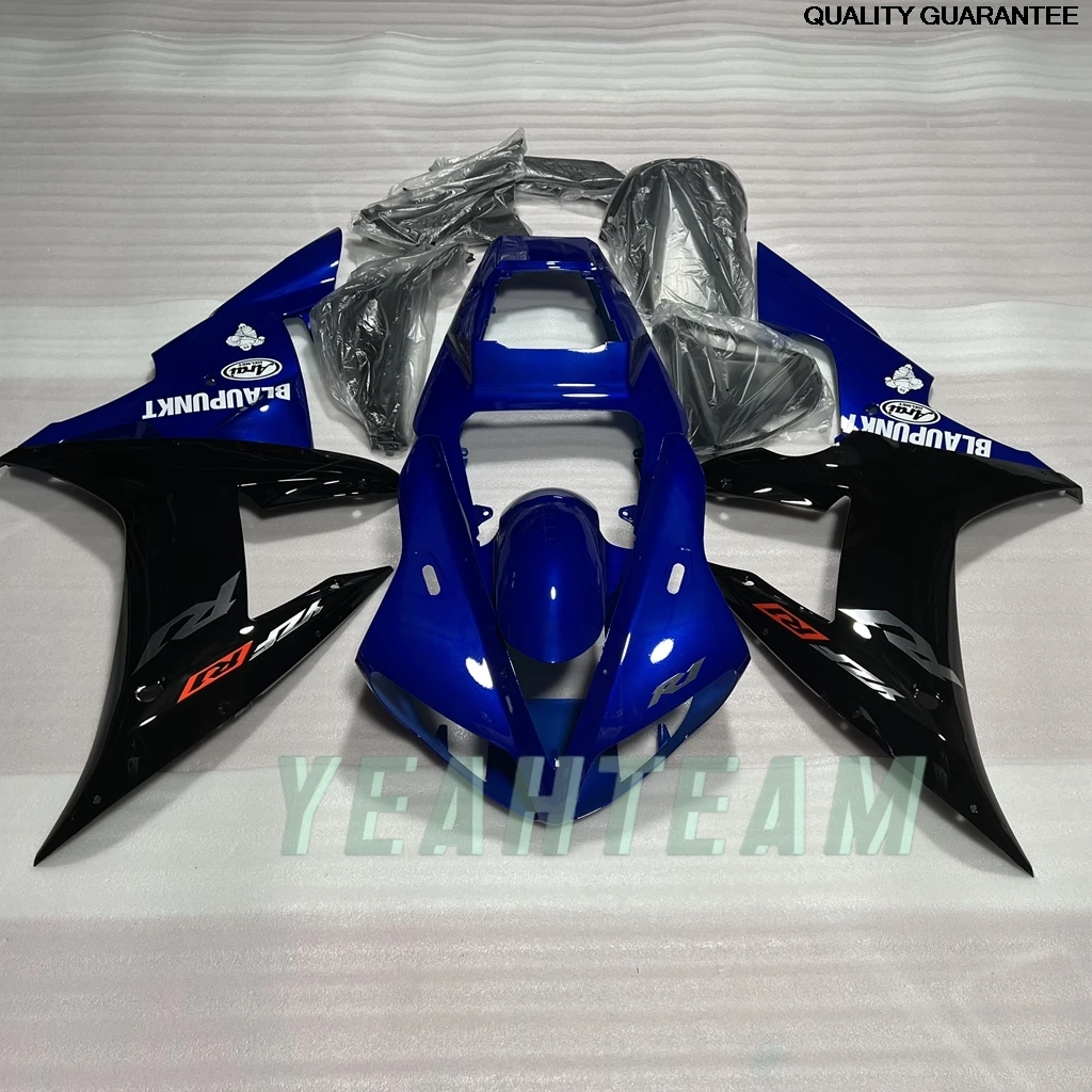مناسبة لياماها البلاستيك الهدايا المجمعة 2002 2003 بولي الأسود YZF R1 100% حقن صب هيكل السيارة